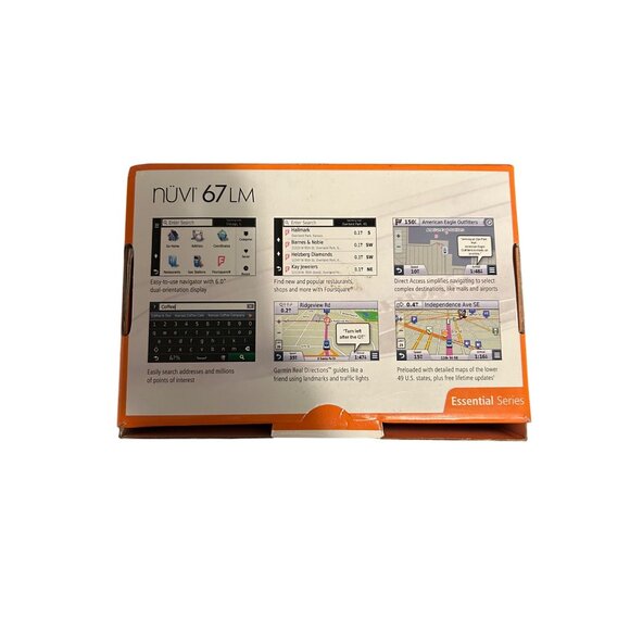 Garmin Nuvi 67LM GPS Navigator With Free Lifetime Maps & 6-Inch Display - Picture 2 of 5